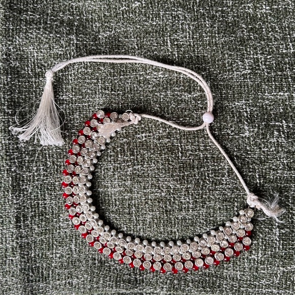 White and gold stone jewelry set - Picture 4 of 6